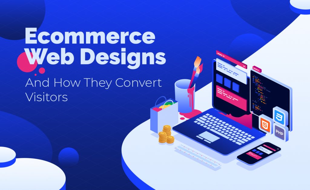 Ecommerce web designs by a retail website developer