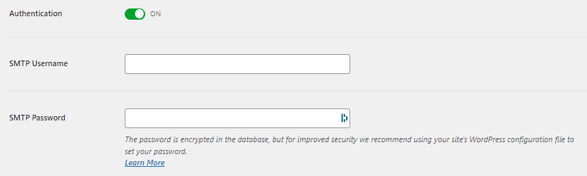 Step 4 Enter Your Authentication Credentials Here